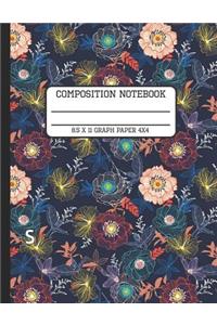 Composition Notebook Graph 4x4
