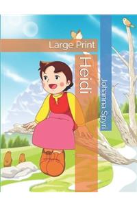 Heidi: Large Print