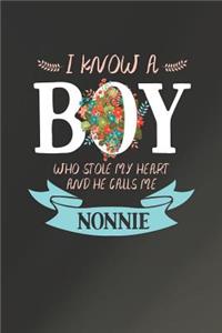 I Know a Boy Who Stole My Heart and He Calls Me Nonnie