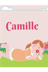 Camille Personalized Sketchbook Journal Notebook