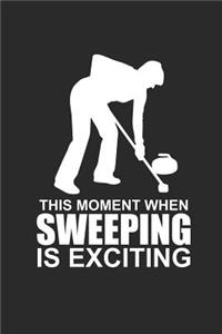 This Moment When Sweeping Is Exciting