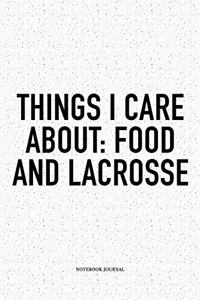 Things I Care About