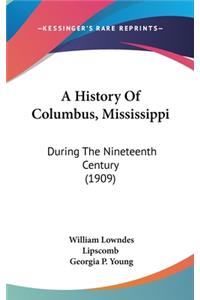 History Of Columbus, Mississippi