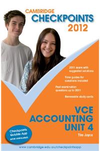 Cambridge Checkpoints VCE Accounting Unit 4 2012
