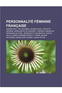 Personnalite Feminine Francaise