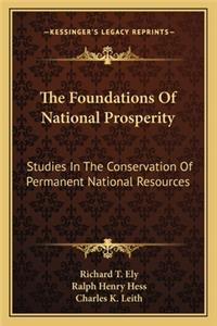 Foundations of National Prosperity