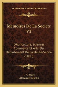 Memoires De La Societe V2