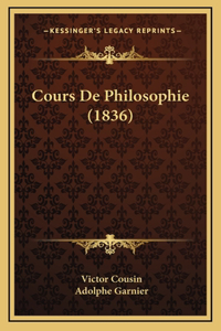 Cours De Philosophie (1836)