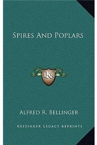 Spires and Poplars
