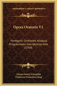 Opera Oratoria V1