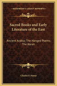 Sacred Books and Early Literature of the East