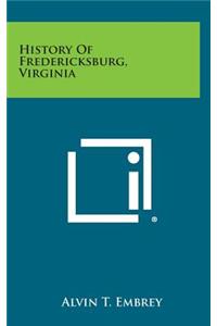 History of Fredericksburg, Virginia