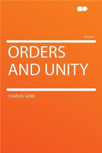 Orders and Unity