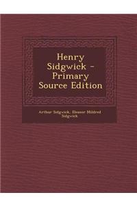 Henry Sidgwick