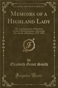 Memoirs of a Highland Lady