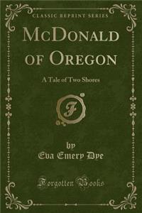 McDonald of Oregon