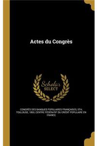 Actes Du Congres