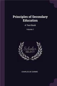 Principles of Secondary Education