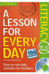 Lesson for Every Day: Literacy Ages 10-11