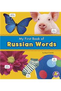 Bilingual Picture Dictionaries My First Book of Russian Words