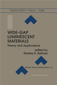 Wide-Gap Luminescent Materials: Theory and Applications