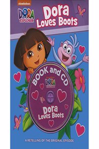 Dora The Explorer Dora Loves Boots Book And Cd