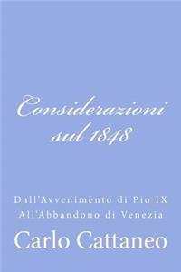 Considerazioni sul 1848