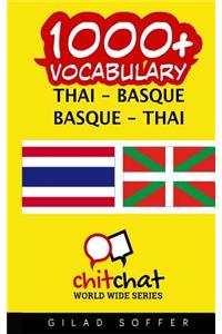 1000+ Thai - Basque Basque - Thai Vocabulary