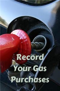 Record Your Gas Purchases