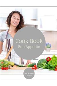 Cook book journal (8,5 x 11 inch)