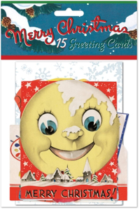 Vintage Christmas Cards Pack: 15 Greeting Cards with Envelopes