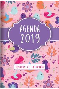 2019 Agenda - Tesoros de SabidurÃ­a - Aves: Con Un Pensamiento Motivador O Un VersÃ­culo de la Biblia Para Cada DÃ­a del AÃ±o