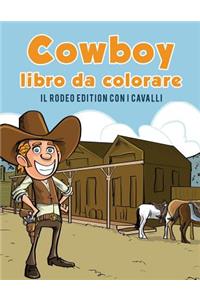 libro para colorear vaquero