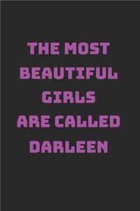 Darleen Girl Woman Notebook