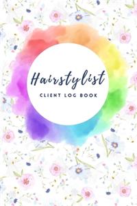 Hair Stylist Client Log Book