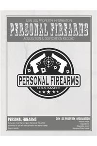 Personal Firearms Record Book