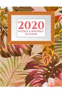 2020 Weekly & Monthly Planner