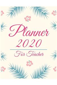 Planner 2020 for teacher