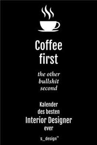 Kalender 2020 für Interior Designer