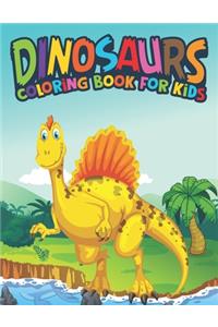 Dinosaurs Coloring Book For Kids