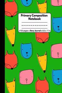 Primary Composition Notebook Story Journal