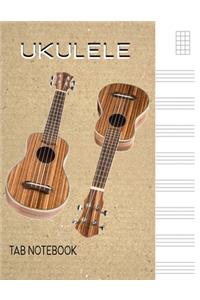 Ukulele Tab Notebook