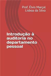 Introdução à auditoria no departamento pessoal