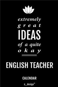 Calendar for English Teachers / English Teacher