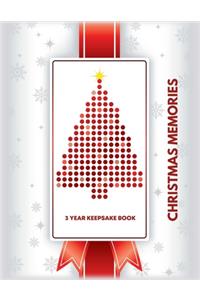 Christmas Memories - 3 Year Keepsake Book