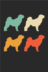 Shar Pei Notebook - Retro Shar Pei Journal - Vintage Shar Pei Diary