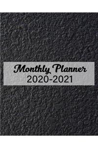 Monthly Planner 2020-2021