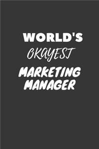 Marketing Manager Notebook