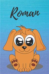 Roman dog coloring book / notebook / journal / diary