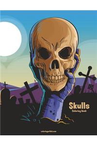 Skulls Coloring Book 1